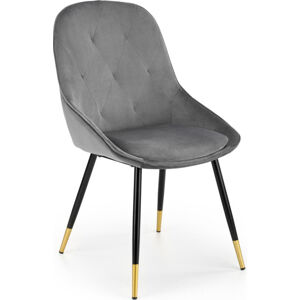 Halmar Jídelní židle K437 - šedé