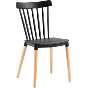 Tempo Kondela Jídelní židle ZOSIMA - černá + kupón KONDELA10 na okamžitou slevu 3% (kupón uplatníte v košíku)