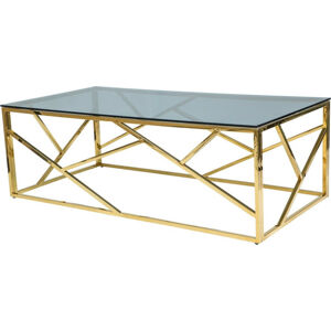 Casarredo Konferenční stolek ESCADA A zlatý kov/kouřové