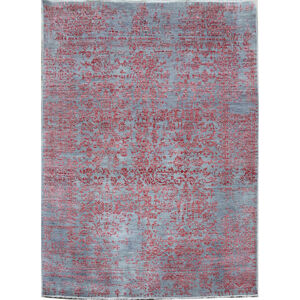 Diamond Carpets Ručně vázaný kusový koberec Diamond DC-JK 1 růžová/šedá 140x200 cm