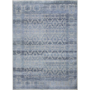 Diamond Carpets Ručně vázaný kusový koberec Diamond DC-HALI B modrá/šedá 120x170 cm