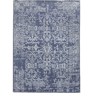 Diamond Carpets Ručně vázaný kusový koberec Diamond DC-JK 1 modrý 160x230 cm