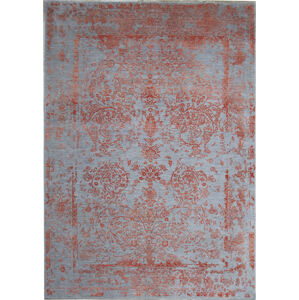 Diamond Carpets Ručně vázaný kusový koberec Diamond DC-JK ROUND oranžová/šedá 365x457 cm