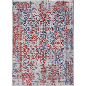 Diamond Carpets Ručně vázaný kusový koberec Diamond DC-JKM červená/modrá/šedá 140x200 cm