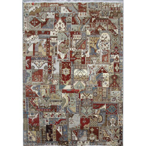 Diamond Carpets Ručně vázaný kusový koberec Diamond DC-PATCH 160x230 cm