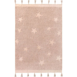 Lorena Canals Bio koberec kusový, ručně tkaný Hippy Stars Vintage Nude  120x