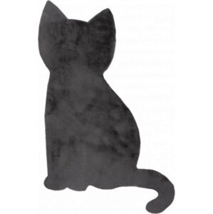 Obsession Pro zvířata: kusový koberec Luna 851 šedá, černá 73x