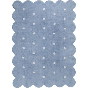Lorena Canals Pro zvířata: Pratelný koberec Biscuit bílá, modrá 120x
