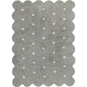 Lorena Canals Pro zvířata: Pratelný koberec Biscuit bílá, šedá 120x
